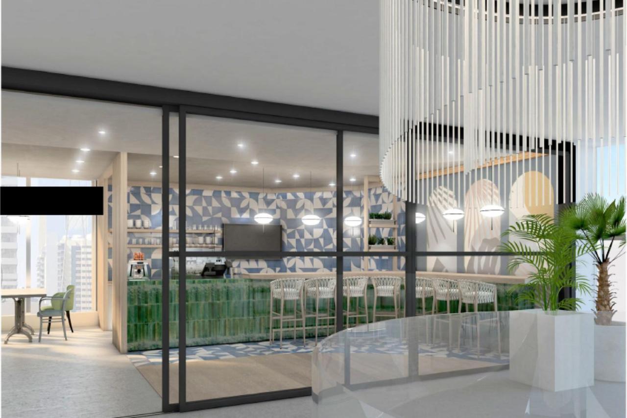Element By Westin West Bay Doha Otel Dış mekan fotoğraf The interior of the new station